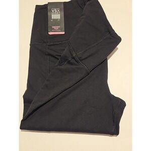 Victoria's Secret Sport Knockout Tight Leggings Large Long High Rise Black NEW